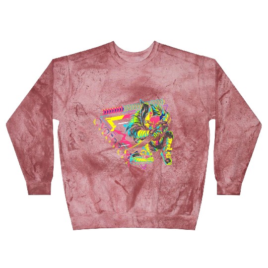 Cyborg Streetwear Japan Scifi Blast Sweatshirts