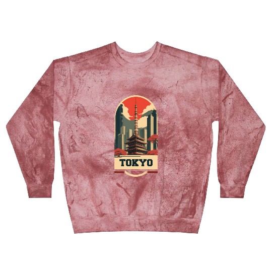 Tokyo Vintage Art Blast Sweatshirts