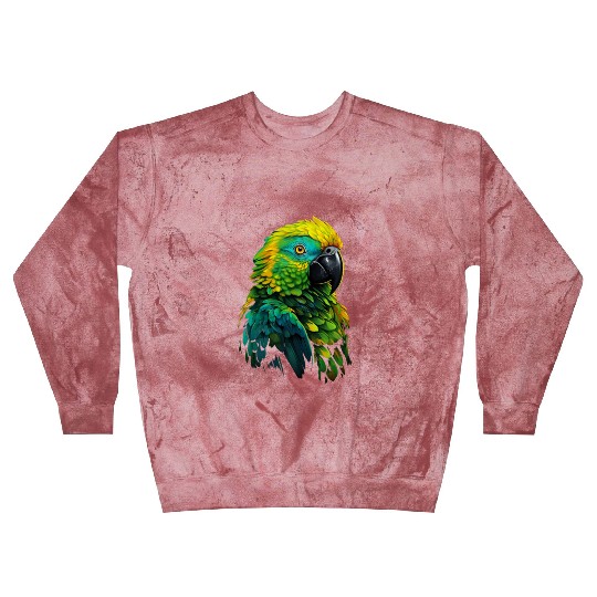 Macaw Parrot for a Bird Lover Animal Lover Blast Sweatshirts