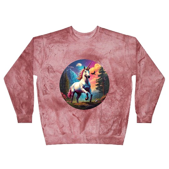 Majestic Rainbow Unicorn Blast Sweatshirts