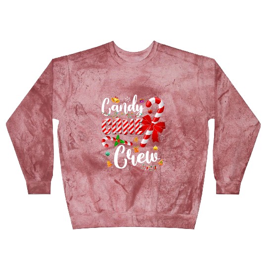 Christmas Candy Cane Lights Xmas Matching Family Blast Sweatshirts