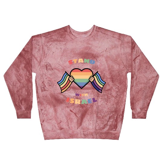 LGBTQ community STANDS WITH ISRAEL Blast Sweatshirts