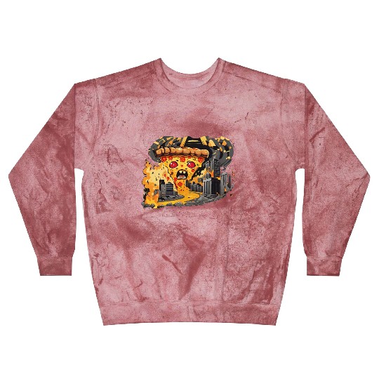 Angry Pizza Blast Sweatshirts