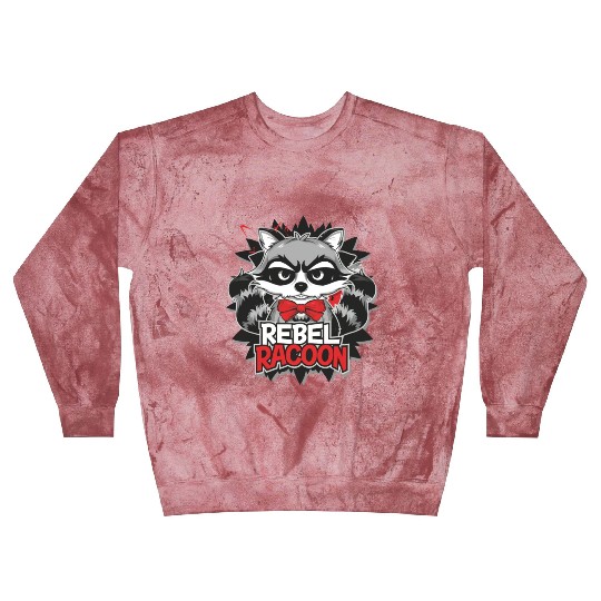 Rebel Raccoon Blast Sweatshirts