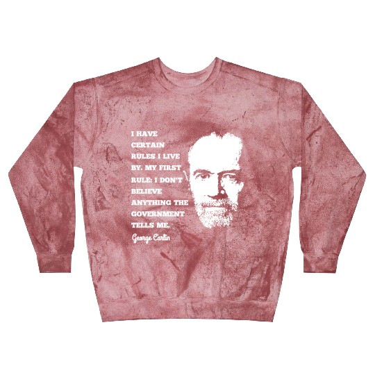 George Carlin Comedy Legend Blast Sweatshirts