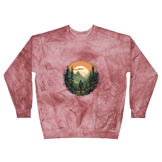 Forest nature trekking adventure Blast Sweatshirts