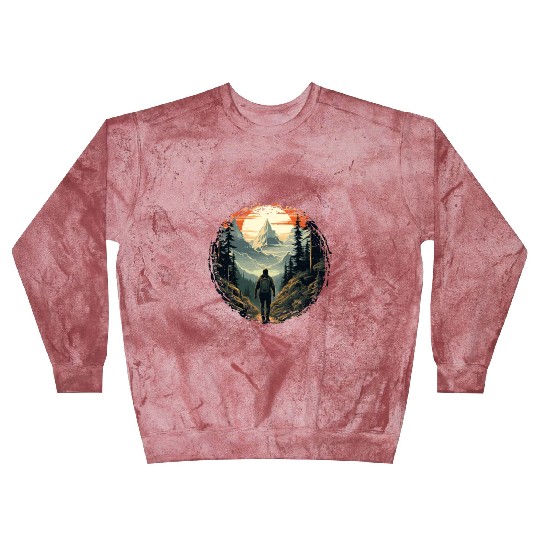 Forest nature trekking adventure Blast Sweatshirts