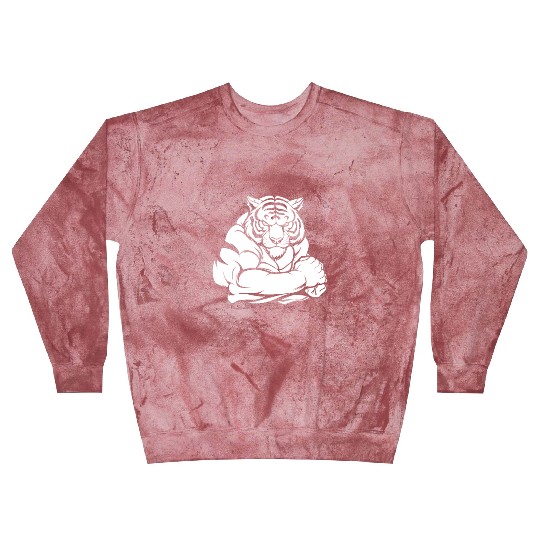 Workout Gym Tiger Blast Sweatshirts