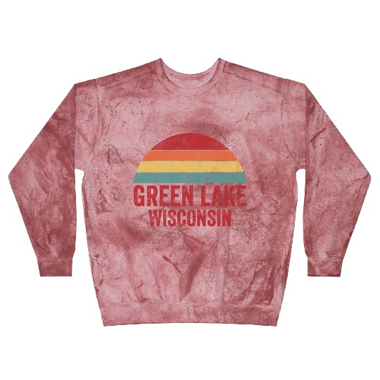 Vintage Green Lake Wisconsin Blast Sweatshirts