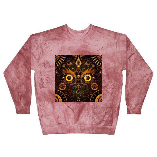 New Age 1920s Abstract Steampunk Design Blast Sweatshirts
