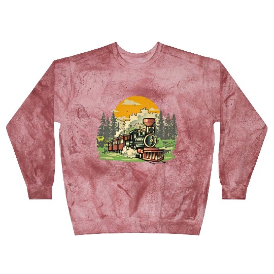 Christmas North Pole Polar Express All Abroad Xmas Blast Sweatshirts