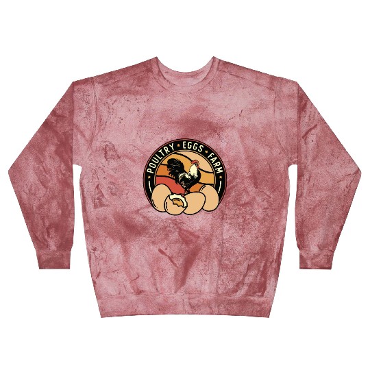 Poultry Farmer Poultry Eggs Farm Chicken Farmer Blast Sweatshirts