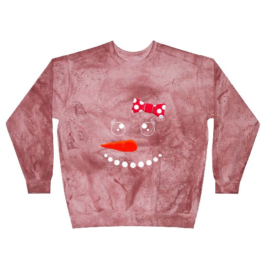 Snowman Wintertime Snow Woman Christmas Market Blast Sweatshirts