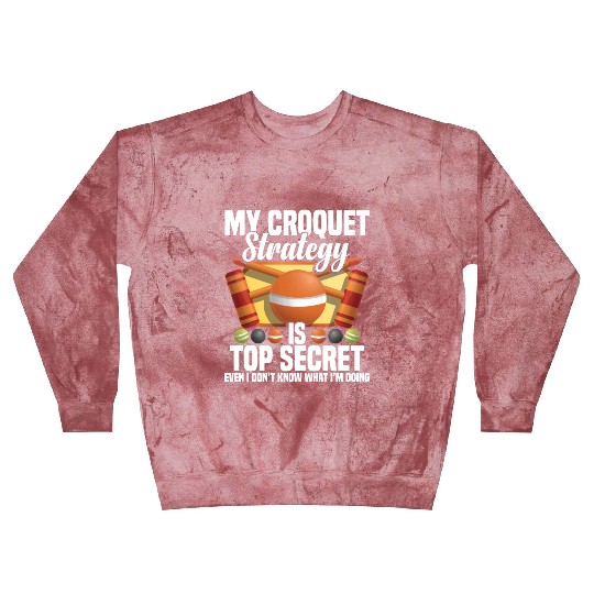 Croquet Mallet Croquet Club Croquet Player Croquet Blast Sweatshirts