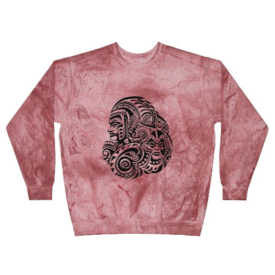 Maori Cultural Ink Tattoo Mastery in black Blast Sweatshirts