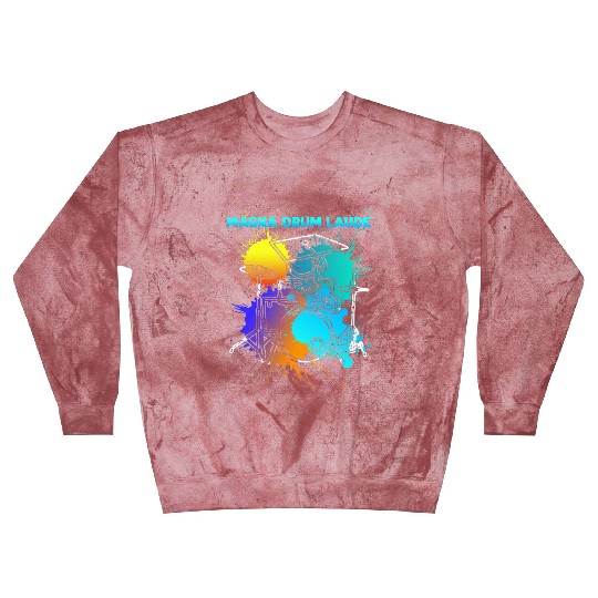 Drum Drummer Drums Drumset Blast Sweatshirts