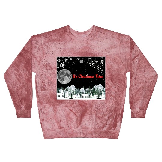 It s Christmas Time 3 3 black Blast Sweatshirts