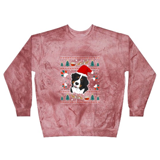 Merry Woofmas Bernese Mountain Dog Blast Sweatshirts