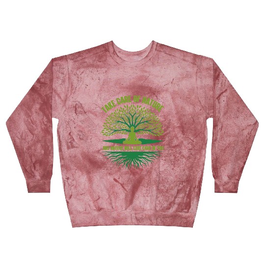 Environment take care nature Blast Sweatshirts