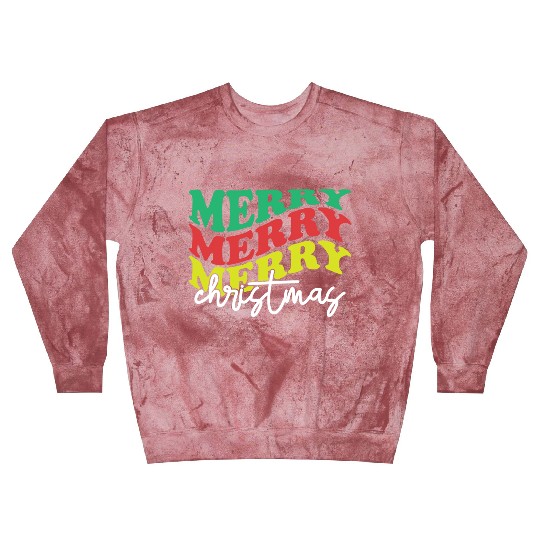 Merry merry merry Christmas, Xmas Design Blast Sweatshirts
