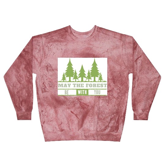 May The Forest Be With You Blast Sweatshirts