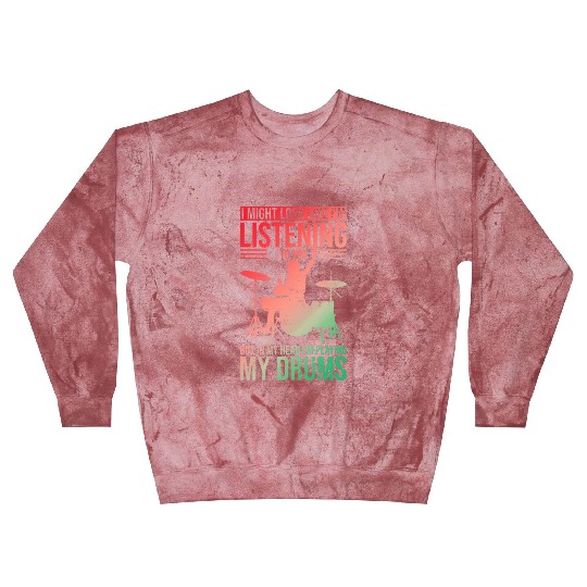 Drummer Blast Sweatshirts with Unique Drums Graphic Perfect