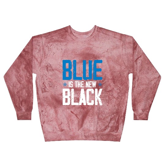 Blue Is The New Black Voting American Voter Vote Blast Sweatshirts