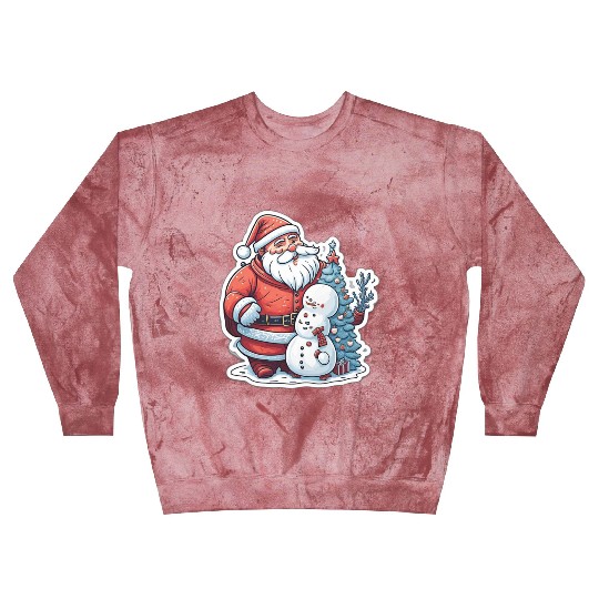Cheerful Holidays Await: Explore Our Santa Blast Sweatshirts