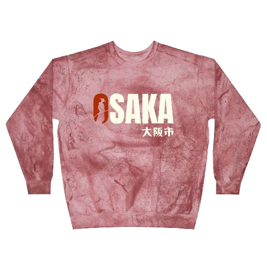 Osaka Typography Blast Sweatshirts - Urban Statement
