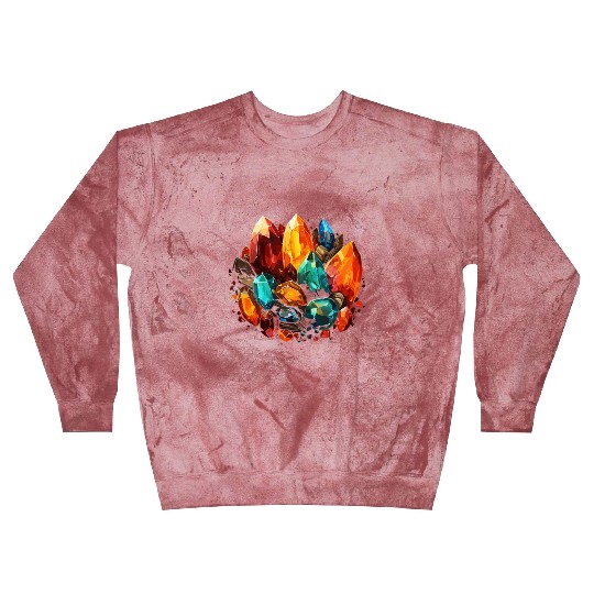 Lapidary Artist Gemstone Stone Collecting Stone Blast Sweatshirts