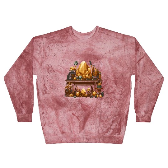 Lapidary Artist Gemstone Stone Collecting Stone Blast Sweatshirts