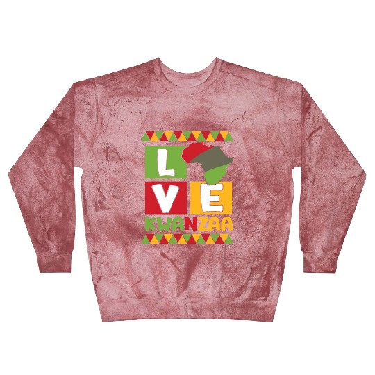 Happy Kwanzaa Vibes Black Heritage Holiday Blast Sweatshirts