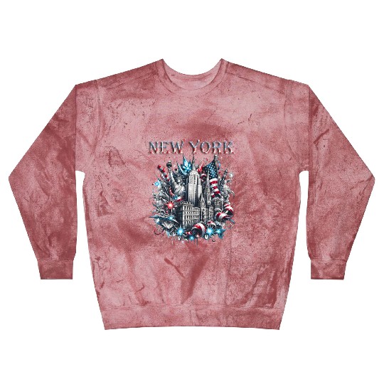 New York Christmas Spirit Blast Sweatshirts