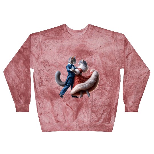Twilight Dance of Cats Blast Sweatshirts