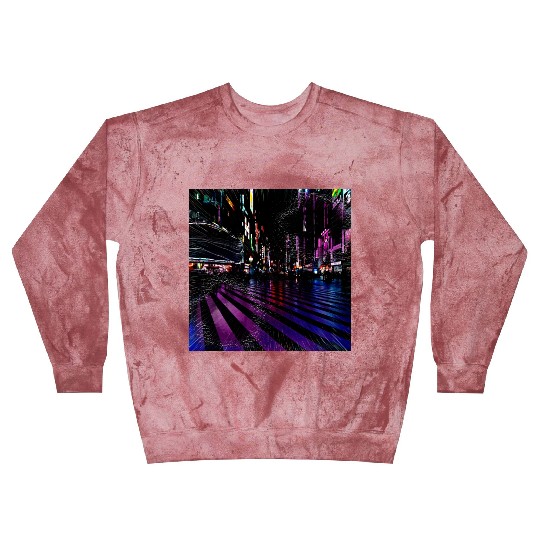 Cyber Punk Blast Sweatshirts