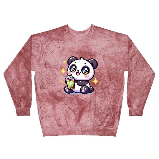 Panda Bubble Tea Boba Kawaii Blast Sweatshirts