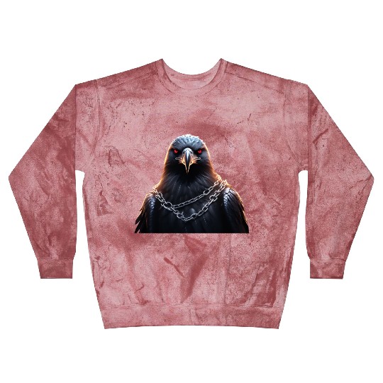 Eagle Caged Thunder: A Heavy Metal Eddie Blast Sweatshirts