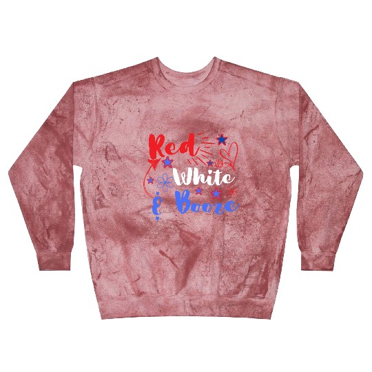 Red white and booze. Blast Sweatshirts