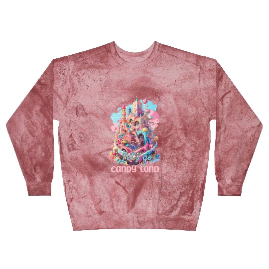 Let's Go Candy Land Graphic Blast Sweatshirts