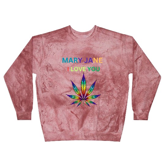 MARY JANE, Marijuana lover, Cannabis Blast Sweatshirts