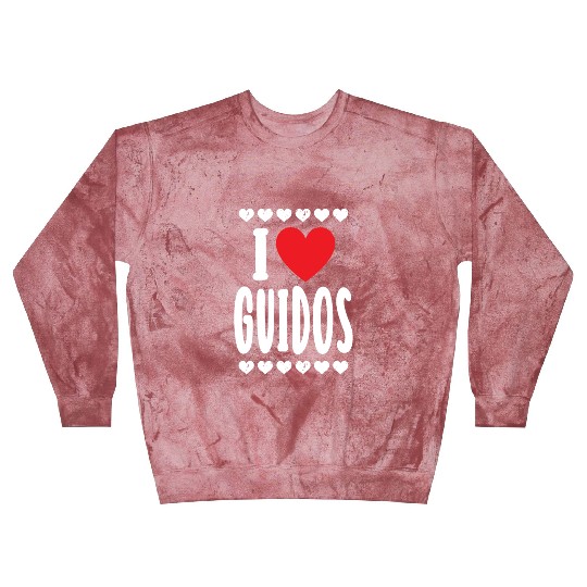 I Love Guidos Italian Urban Macho Party Blast Sweatshirts