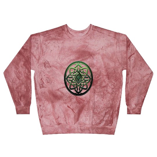 St Patricks Day Celtic Knot Irish Scottish Symbol Blast Sweatshirts
