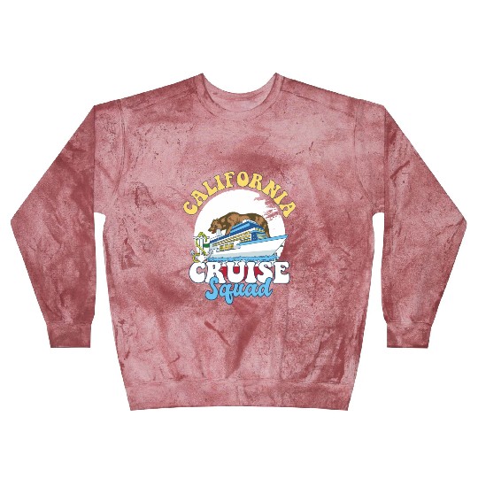 California Cruise Squad Family Vacation Trip Blast Sweatshirts
