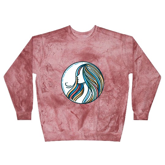 Woman, Spectrum of Serenity Blast Sweatshirts