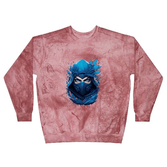 Blue ninja Blast Sweatshirts