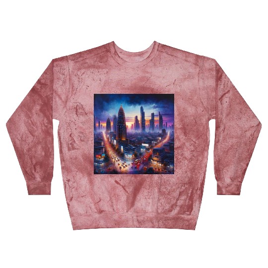 Urban Twilight Blast Sweatshirts