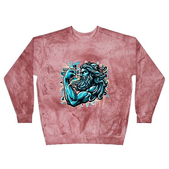Zeus Lightning King Blast Sweatshirts