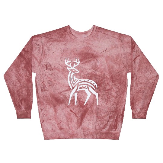 Deer Native American Zodiac Blast Sweatshirts
