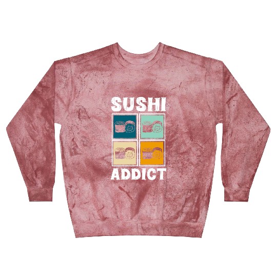Sushi Delicious Kawaii Cuisine Blast Sweatshirts