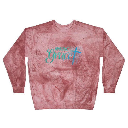 Amazing Grace Lettering Blast Sweatshirts